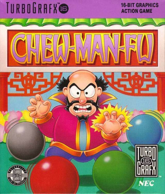 Chew Man Fu (TurboGrafx-16) - Game Manual Only