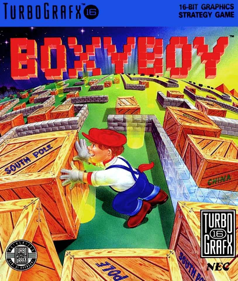 Boxyboy (TurboGrafx-16) - Game Manual Only