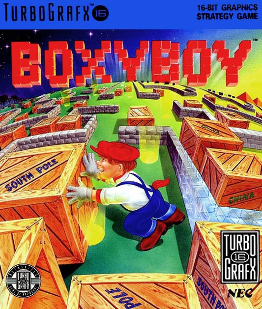 Boxyboy (TurboGrafx-16) - Game Manual Only