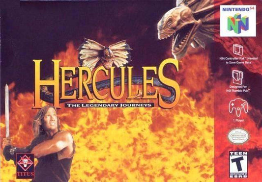 Hercules: The Legendary Journeys (Nintendo 64) - Game Manual Only