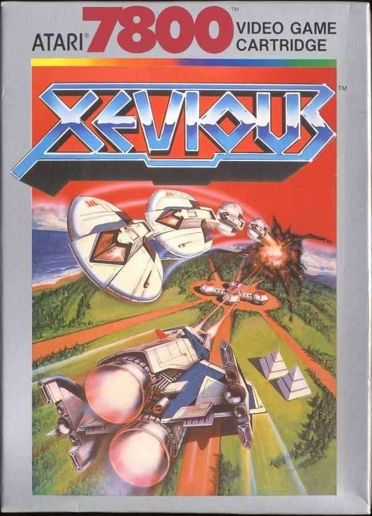 Xevious (Atari 7800) - Game Manual Only