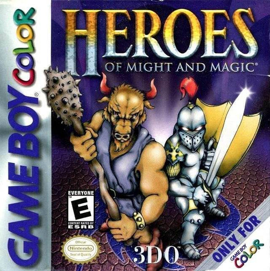 Heroes of Might and Magic (Gameboy Color) - Game Manual Only