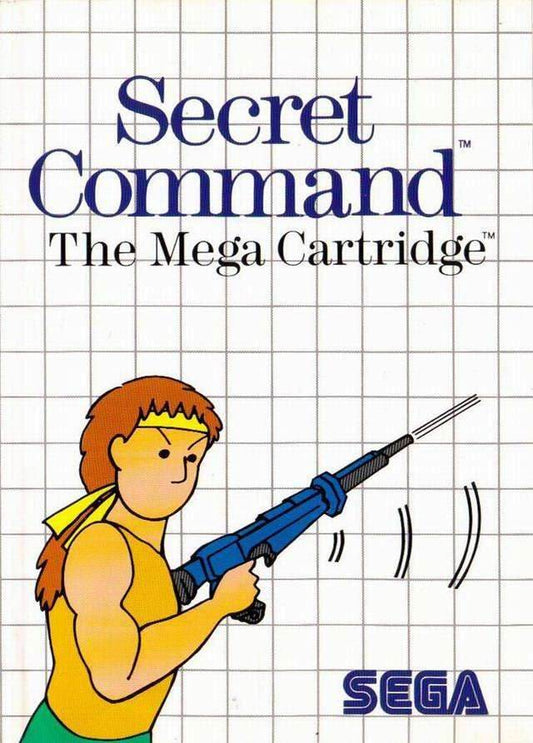 Secret Command (Sega Master System) - Game Manual Only