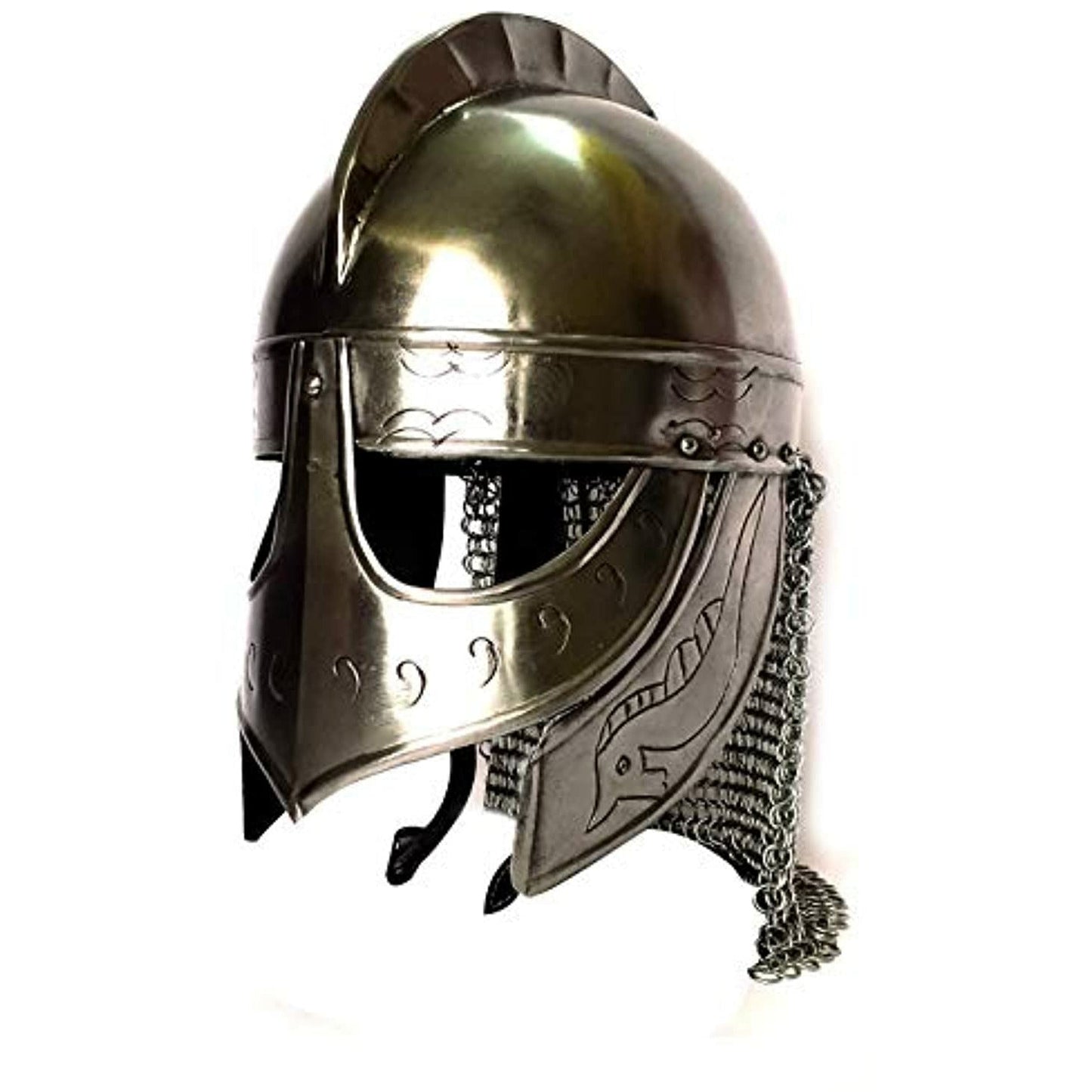 Steel Valsgarde Helm - Viking Helmet Armor