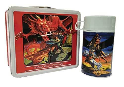 Dungeons & Dragons: 1983 Player's Manual Lunchbox and Thermos - 