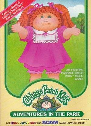 Cabbage Patch Kids Adventure in the Park (Colecovision) - Game Manual Only