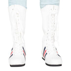 Rocky Boxing White Boots Cosplay Halloween