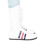 Rocky Boxing White Boots Cosplay Halloween