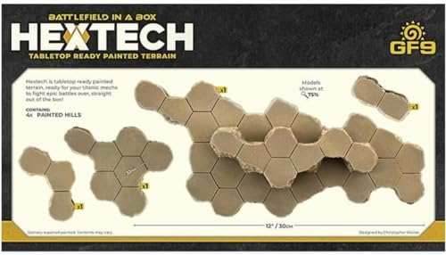 Battlefield in a Box: HexTech - Atlean Steppes Volume 2 - 