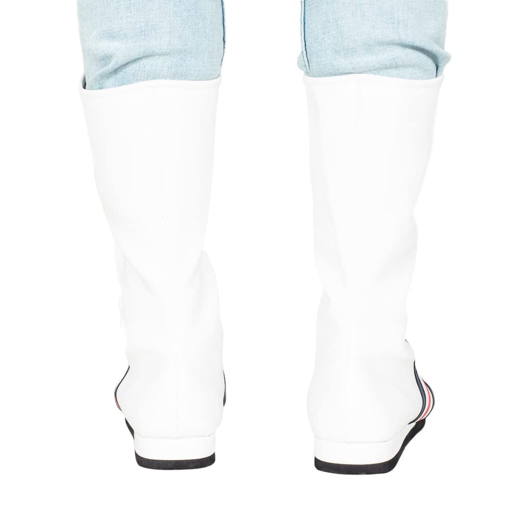 Rocky Boxing White Boots Cosplay Halloween