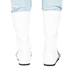 Rocky Boxing White Boots Cosplay Halloween