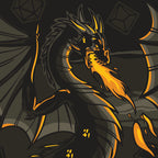 Dragon's Flame Crew Socks