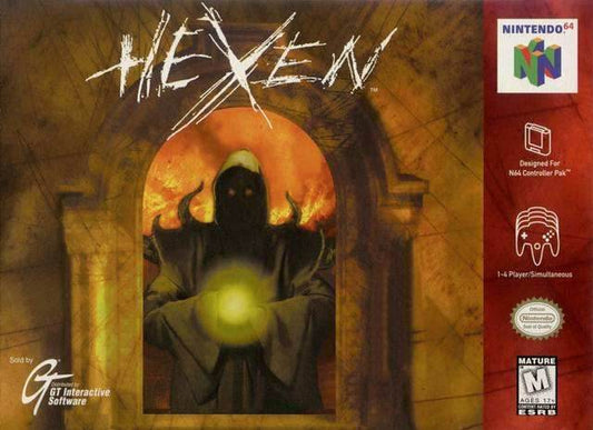 Hexen (Nintendo 64) - Game Manual Only