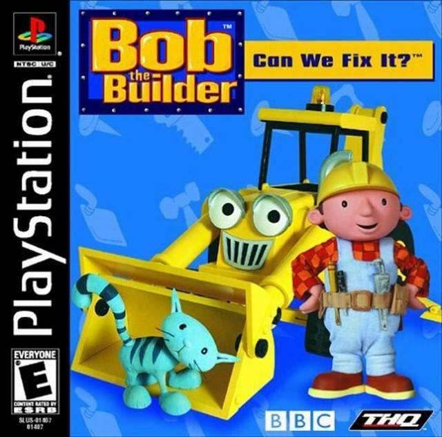 Bob the Builder Can We Fix It (Playstation) - Game Manual Only