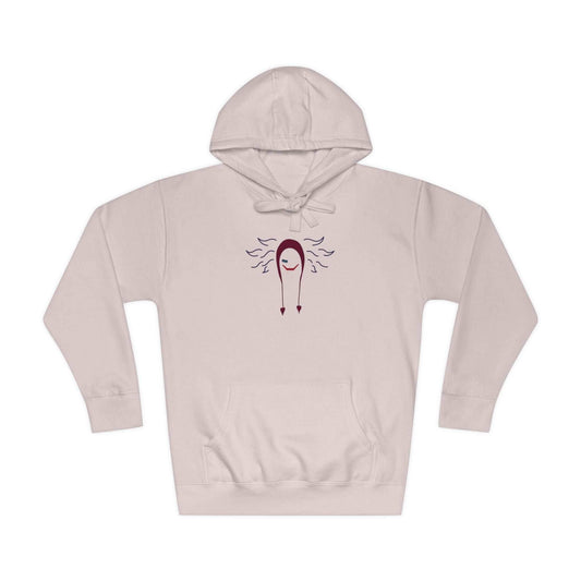 Corazon Premium Unisex Anime Fleece Hoodie - Pink / S