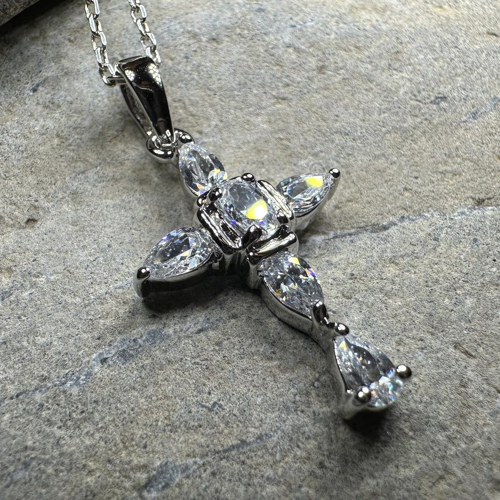 Clarice Celtic Cross Necklace