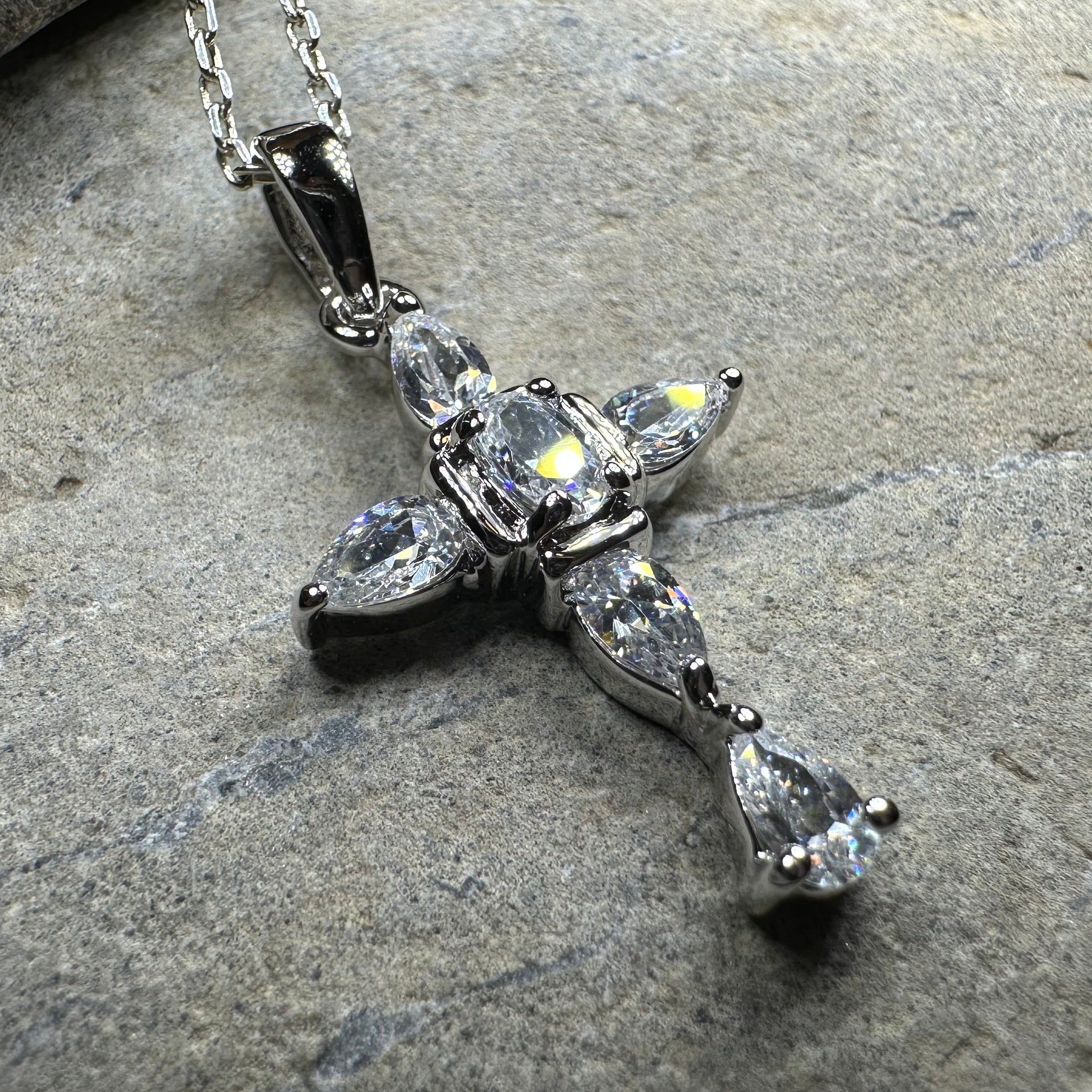 Clarice Celtic Cross Necklace