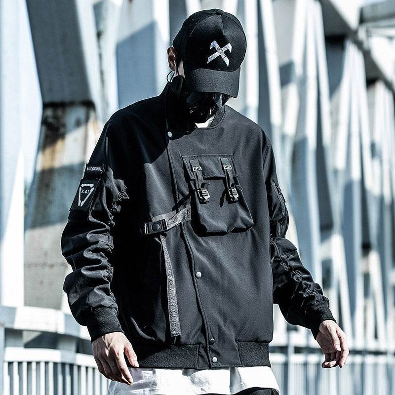 DuskJ6 Scar Slash Bomber Jacket - S