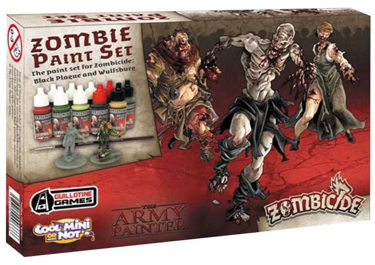 Army Painter Warpaints: Zombicide Black Plague Paint Set - 