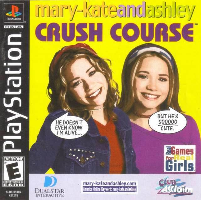 Mary-Kate and Ashley Crush Course (Playstation) - Game Manual Only