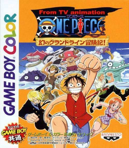 From TV Animation - One Piece: Maboroshi no Grand Line Boukenki! [Japan Import] (Gameboy Color) - Game Manual Only
