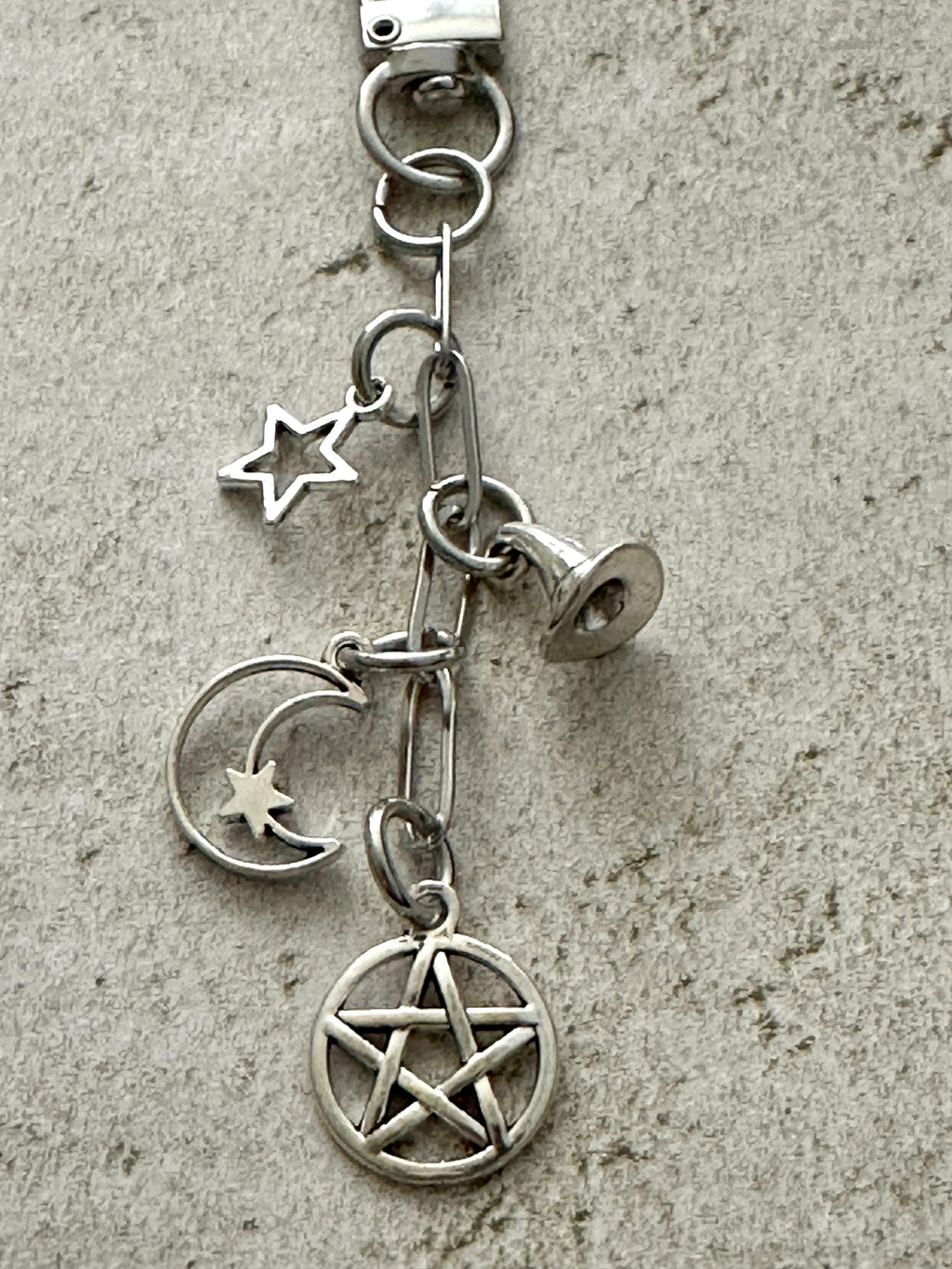Witchy Bag Charm Keychain
