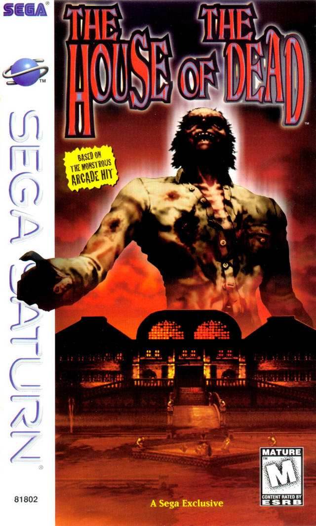 The House Of The Dead (Sega Saturn) - Game Manual Only