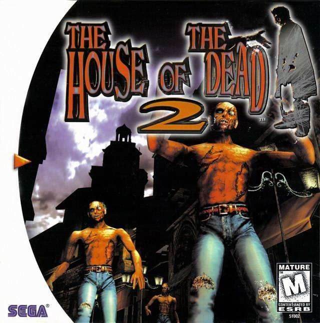 The House Of The Dead 2 (Sega Dreamcast) - Game Manual Only