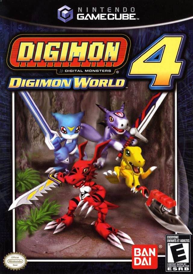 Digimon World 4 (Gamecube) - Game Manual Only