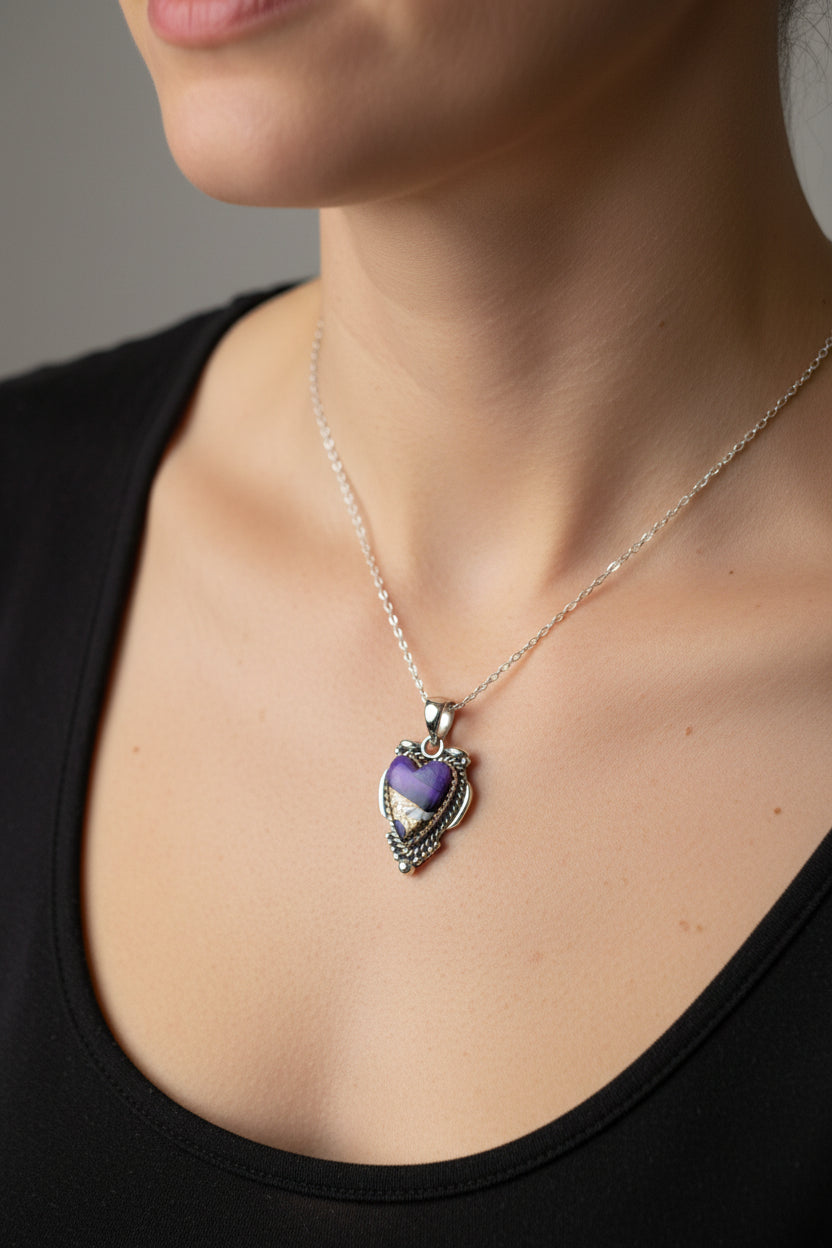 Colorful Heart Necklace