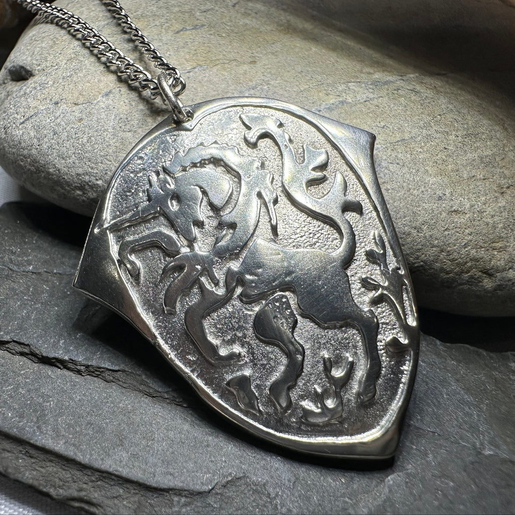 Unicorn of Scotland Medallion Necklace