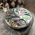 Tree of Life Shell Necklace - Mother of Pearl