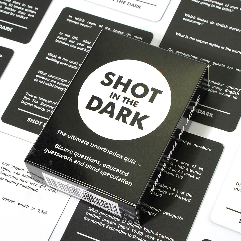 Shot in the dark The Ultimate Unorthodox Question And Answer Game In English Couple Card-DungeonDice1