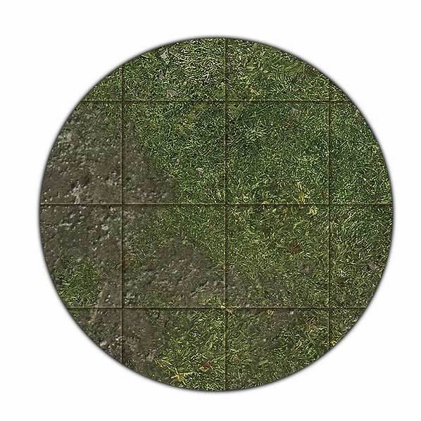 Monster Scenery: 6x4 Adventure Mat - Broken Grassland/Desert Scrubland - 