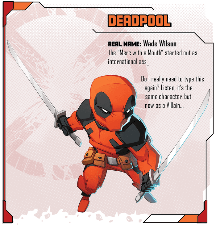 Marvel United: X-Men Deadpool Expansion - Kickstarter Edition - 