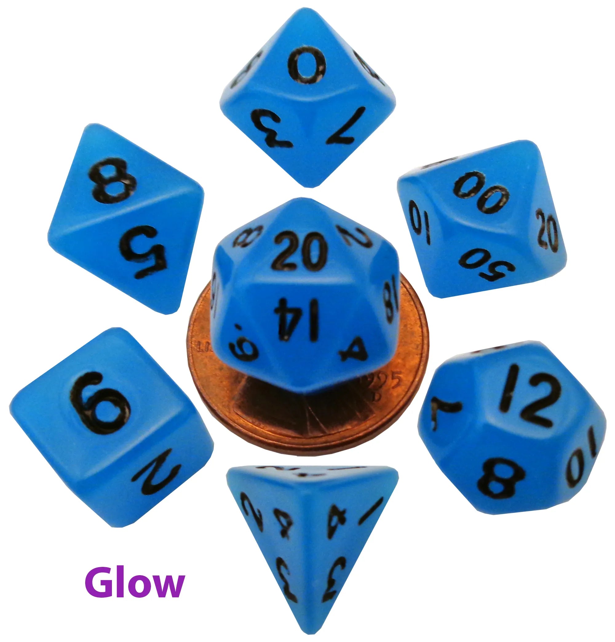 10mm Mini Polyhedral Dice Set