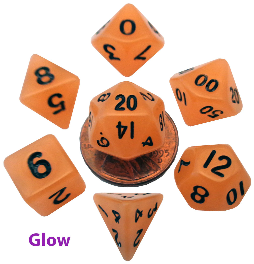 10mm Mini Polyhedral Dice Set