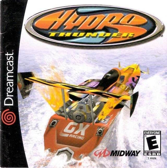Hydro Thunder (Sega Dreamcast) - Game Manual Only