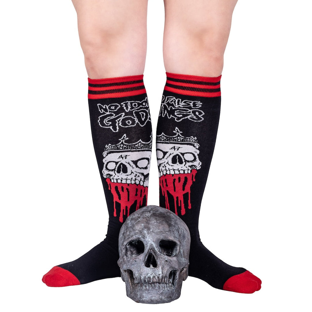 No False Kings No Idol Gods Knee High Socks