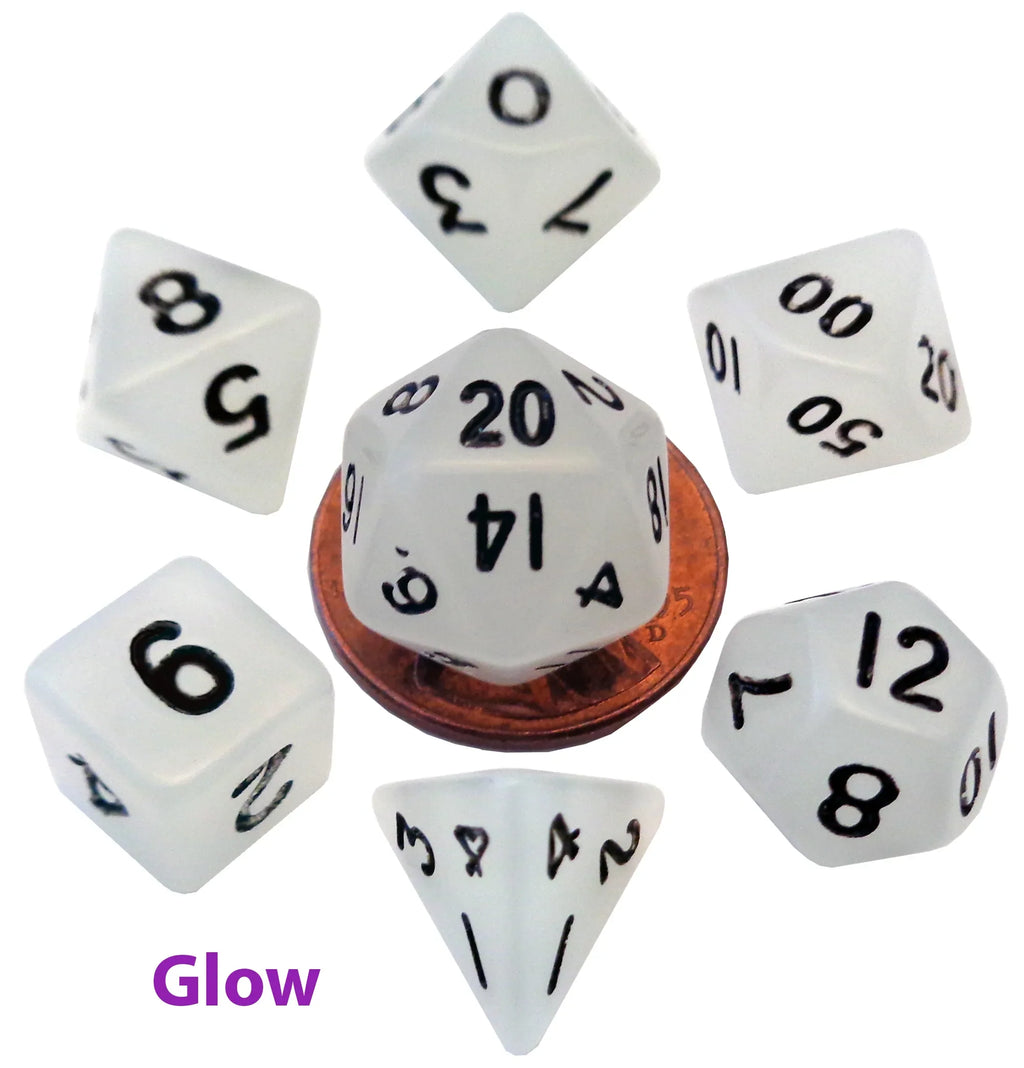10mm Mini Polyhedral Dice Set
