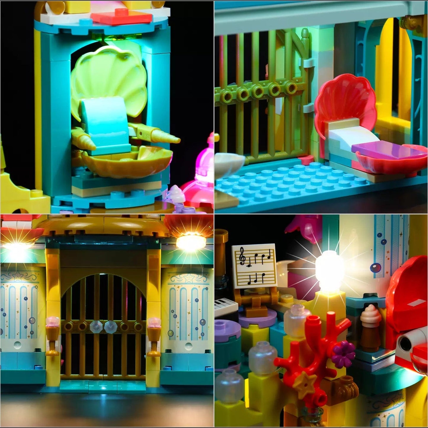 LEGO Ariel’s Underwater Palace #43207 Light Kit