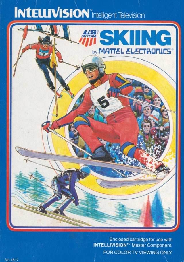 U.S. Ski Team Skiing (Intellivision) - Game Manual Only