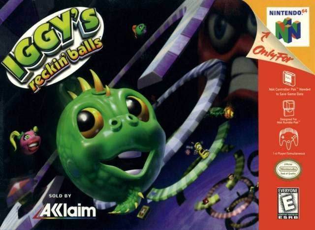 Iggy's Reckin' Balls (Nintendo 64) - Game Manual Only