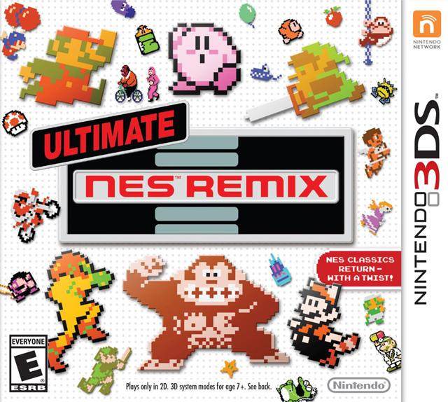 Ultimate NES Remix (Nintendo 3DS) - Game Manual Only