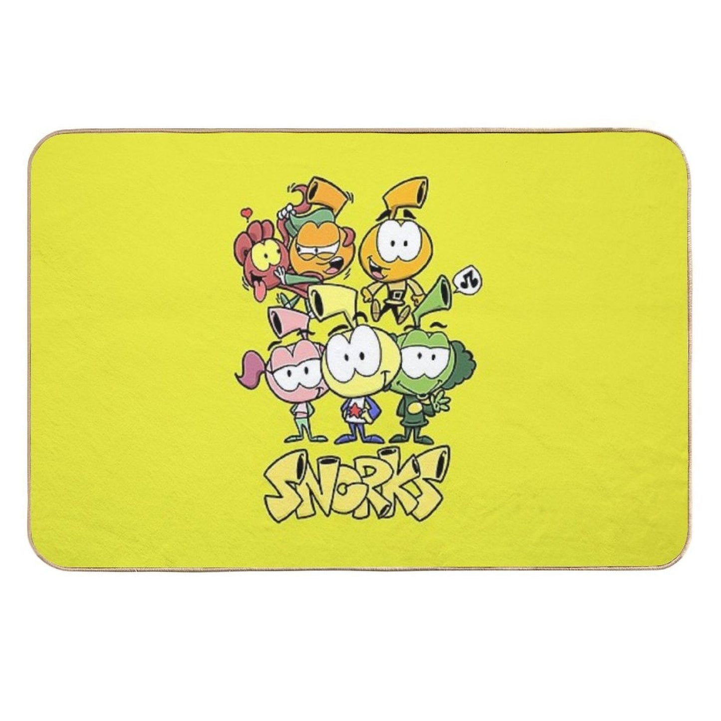 The Snorks Family  Fade-Resistant Bath Mat