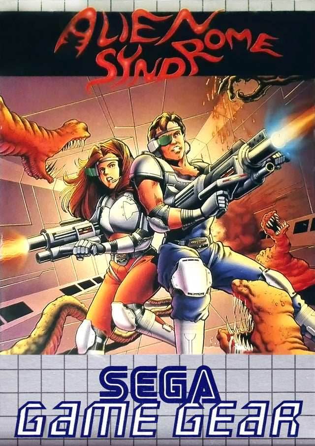Alien Syndrome (Sega Game Gear) - Game Manual Only