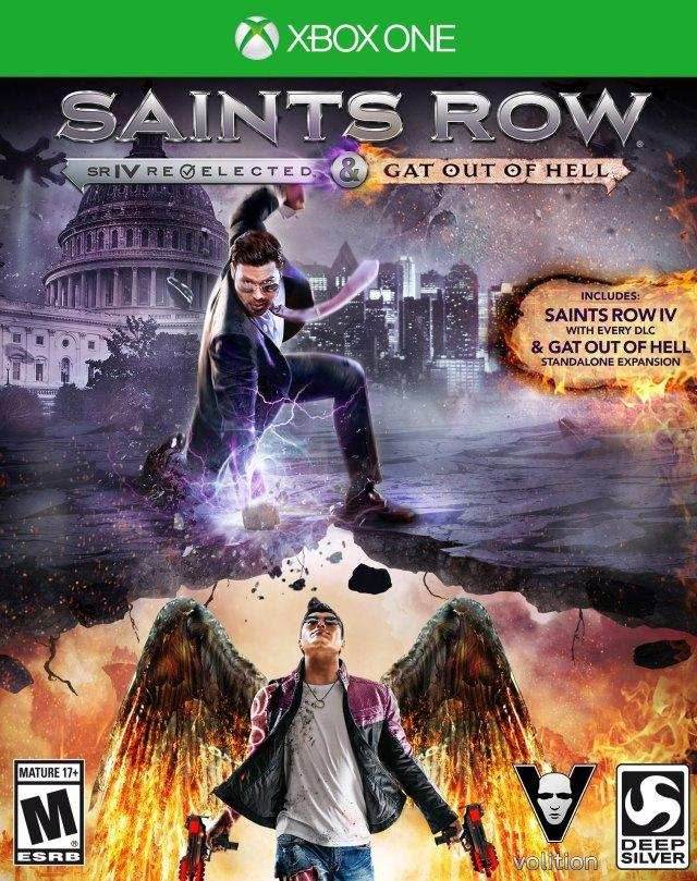 Saints Row IV: Re Elected & Gat Out of Hell (Xbox One) - Game Manual Only