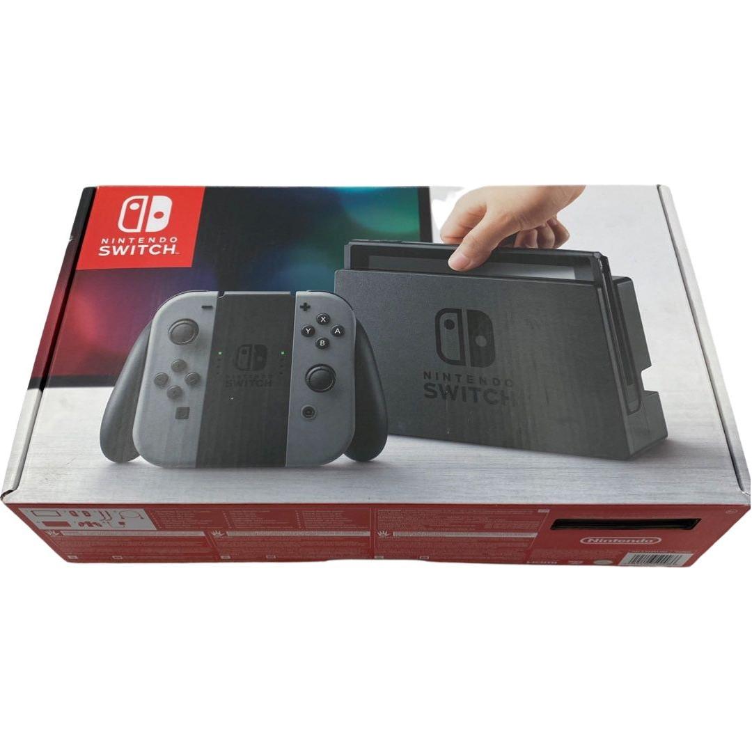 Nintendo Switch With Gray Joy-Cons