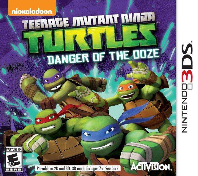 Teenage Mutant Ninja Turtles: Danger Of The Ooze (Nintendo 3DS) - Game Manual Only