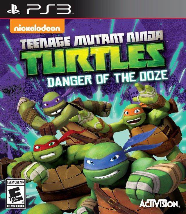 Teenage Mutant Ninja Turtles: Danger Of The Ooze (Playstation 3) - Game Manual Only